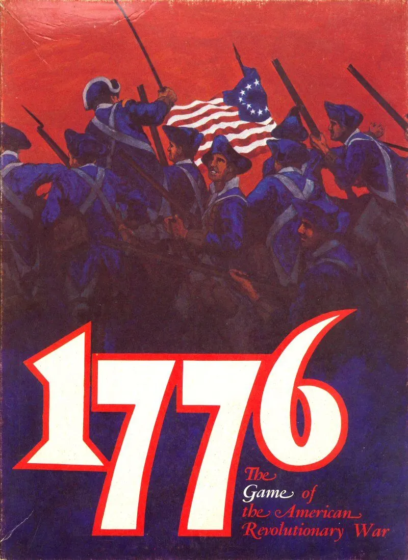 Portada de 1776: The Game of the American Revolutionary War