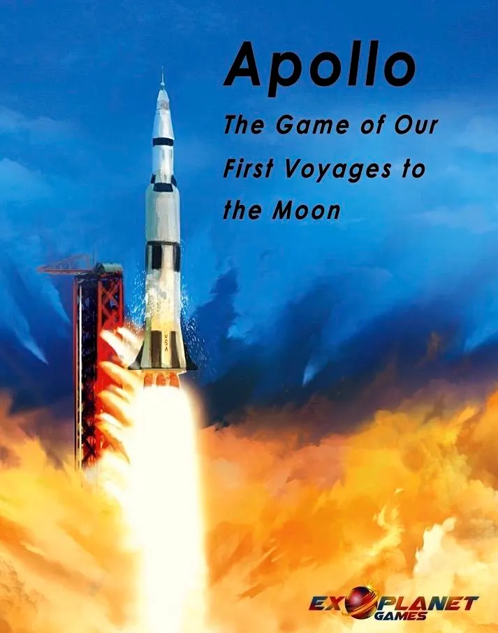 Portada de Apollo: The Game of Our First Voyages to the Moon