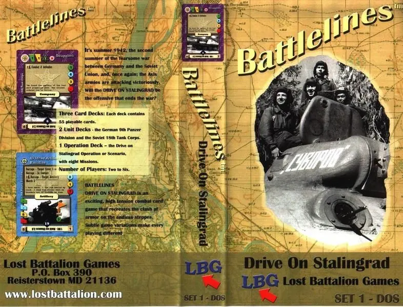 Portada de Battlelines: The Stalingrad Campaign