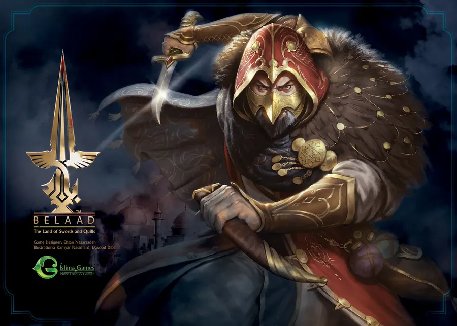 Portada de Belaad: The Land of Swords and Quills