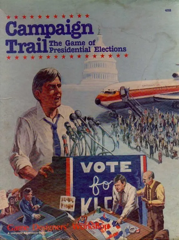 Portada de Campaign Trail: The Game of Presidential Elections
