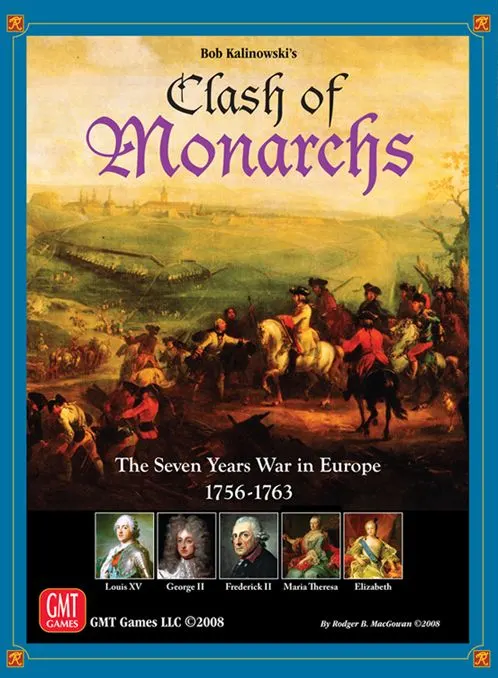 Portada de Clash of Monarchs: The Seven Years War in Europe 1756-1763