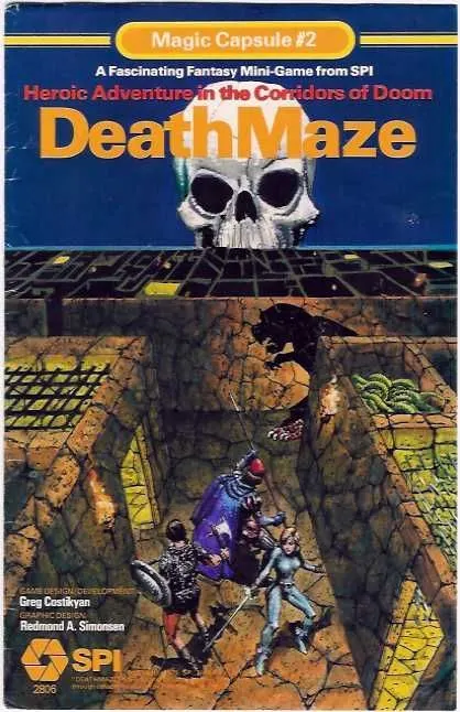 Portada de DeathMaze: Heroic Adventure in the Corridors of Doom