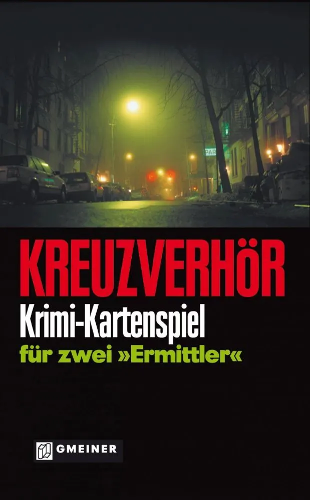 Portada de Kreuzverhör: Krimi-Kartenspiel für zwei "Ermittler"