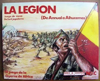 Portada de La Legion: El juego de la Guerra de Africa