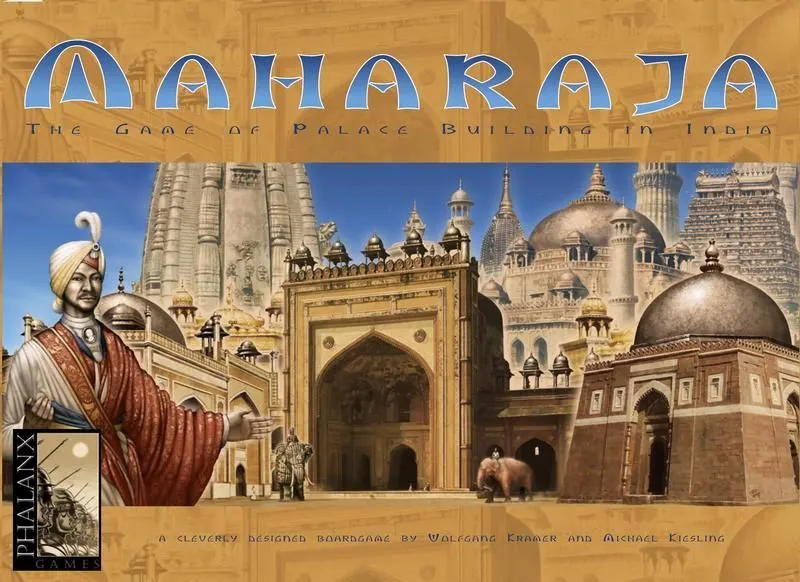 Portada de Maharaja: The Game of Palace Building in India