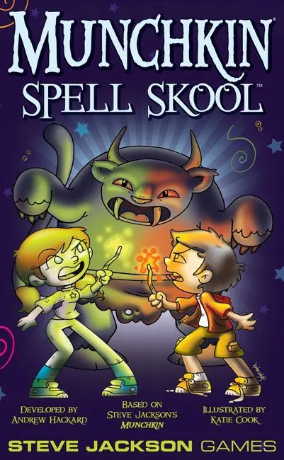 Portada de Munchkin Spell Skool