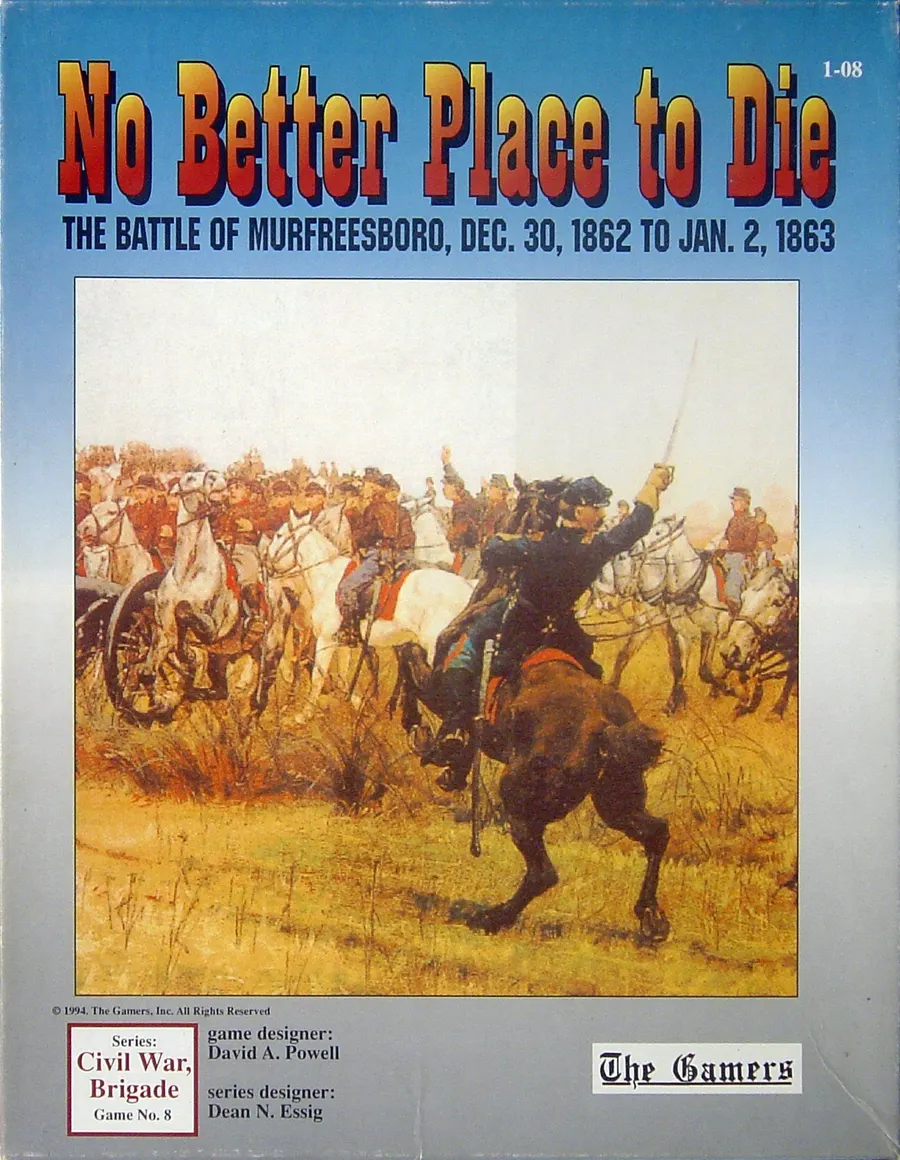 Portada de No Better Place to Die: The Battle of Murfreesboro
