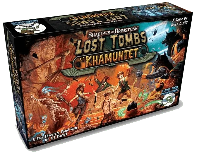 Portada de Shadows of Brimstone: Cursed Tombs of Khamuntet