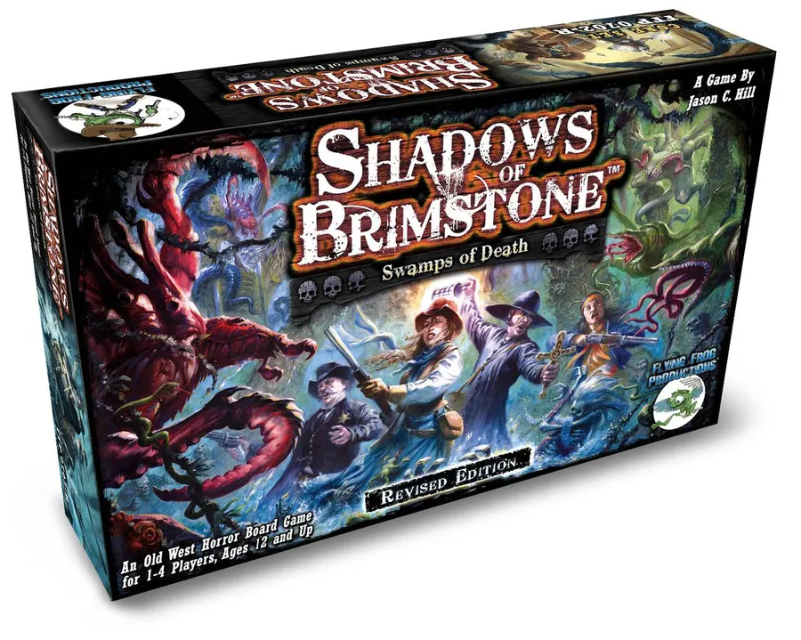 Portada de Shadows of Brimstone: Swamps of Death (Revised Edition)