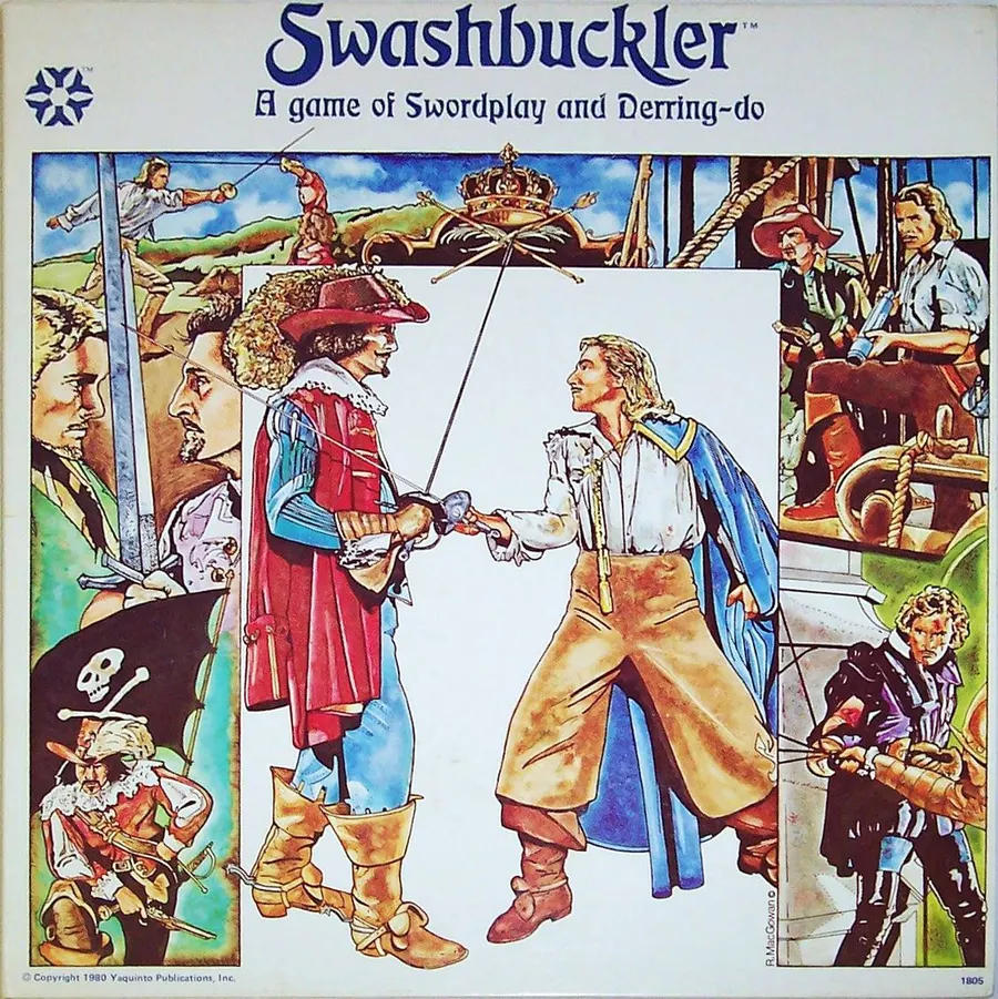 Portada de Swashbuckler: A Game of Swordplay and Derring-do