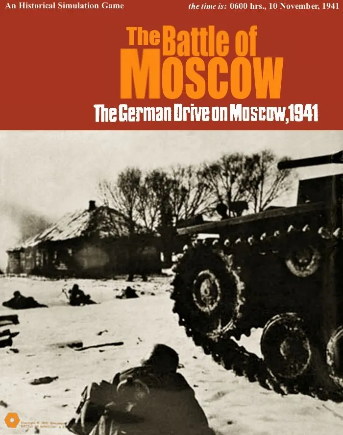 Portada de The Battle of Moscow: The German Drive on Moscow, 1941