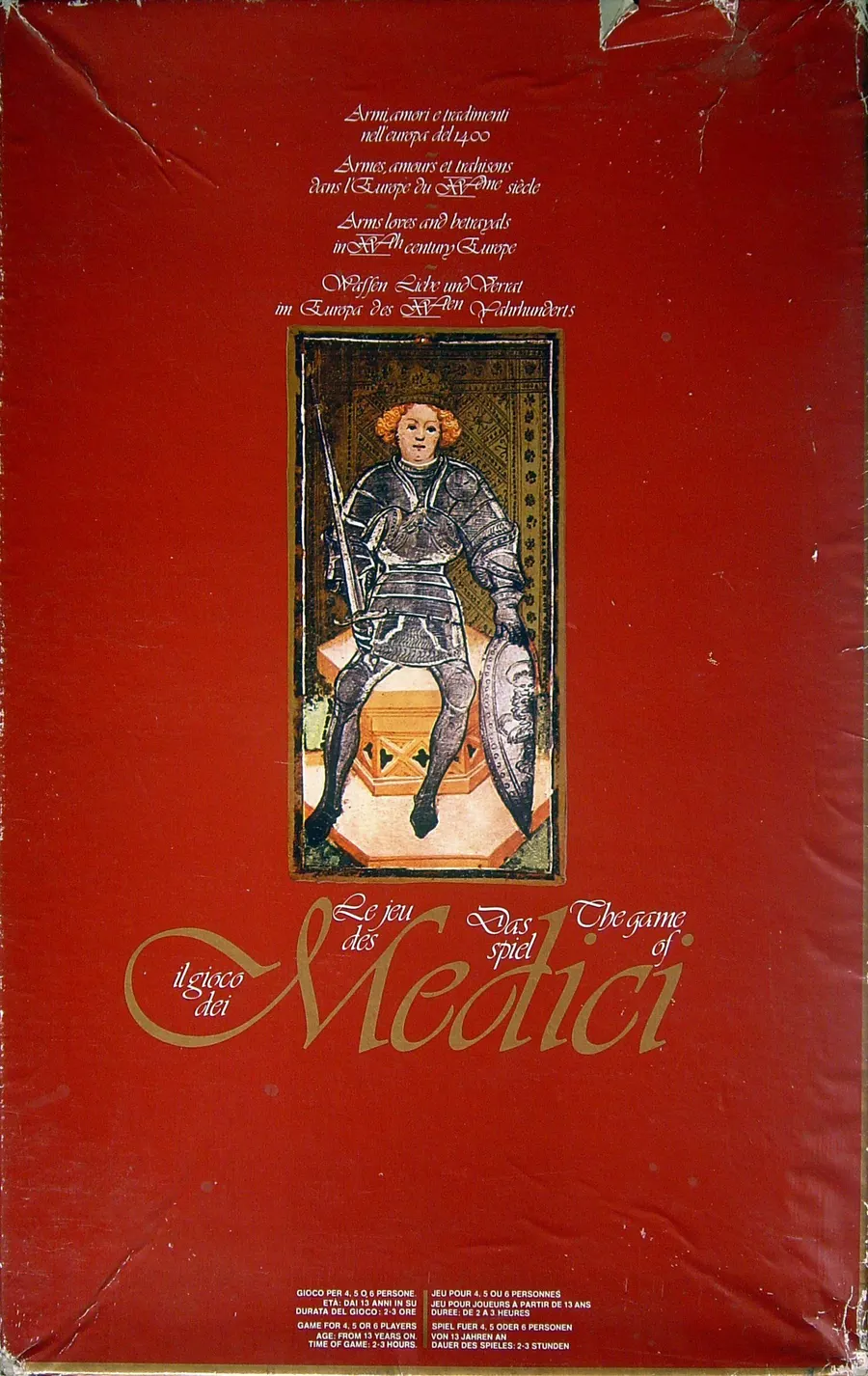 Portada de The Game of Medici: Arms, Loves and Betrayals in XVth Century Europe