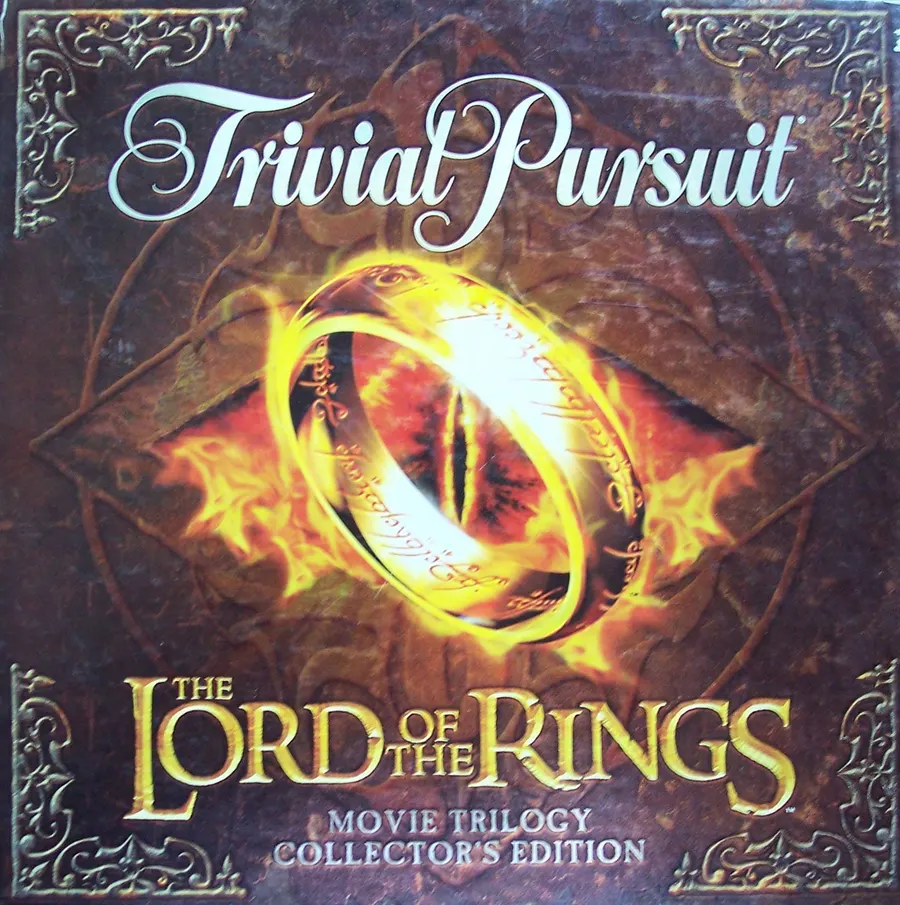 Portada de Trivial Pursuit: El Señor de los Anillos Edición Trilogía para coleccionistas