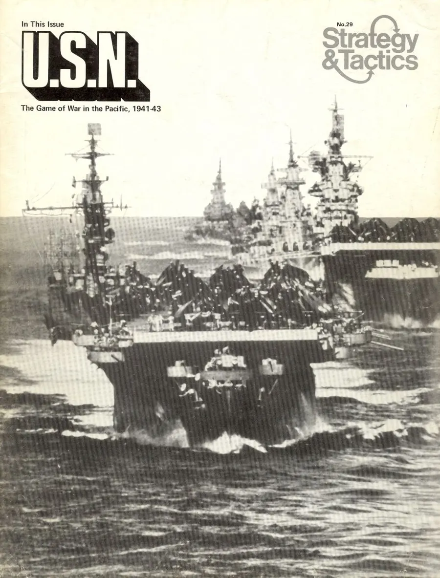 Portada de U.S.N.: The Game of War in the Pacific, 1941-43