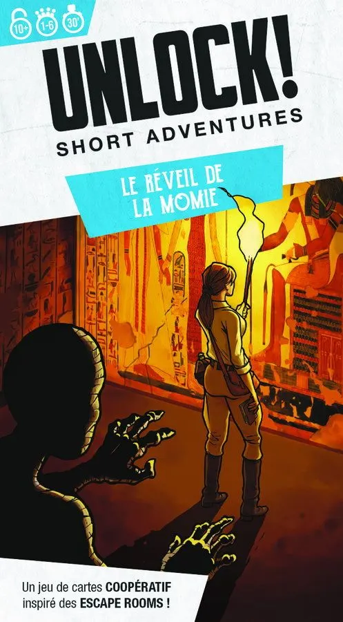 Portada de Unlock!: Miniaventuras – El despertar de la momia