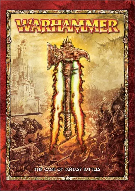 Portada de Warhammer: The Game of Fantasy Battles (8th Edition)
